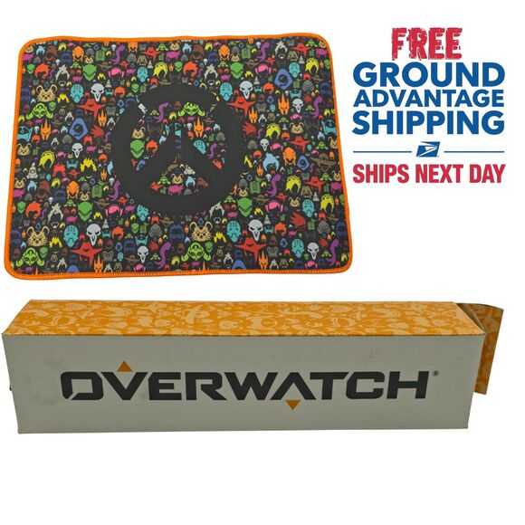 Blizzard Other - Blizzard Overwatch Cloth Gaming Mouse Pad Stitched Edge Non Slip Rubber Base